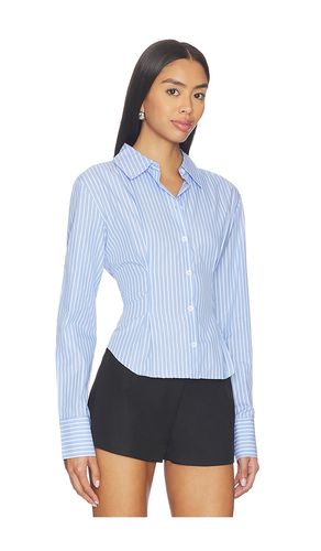 Ellie Button Up Top in Baby Blue. - size S (also in XL, XS) - ALL THE WAYS - Modalova