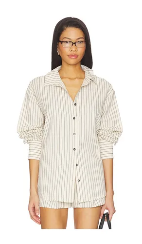 Kadence Button Up Top in Cream. - size M (also in XL) - ALL THE WAYS - Modalova