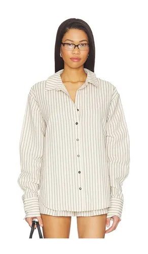 Kadence Button Up Top in Cream. - size M (also in XL) - ALL THE WAYS - Modalova