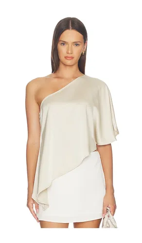 Odette Asymmetrical Top in Ivory. - size L (also in M, S, XL, XS) - ALL THE WAYS - Modalova