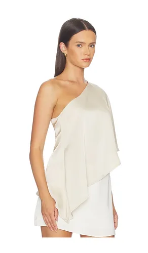 Odette Asymmetrical Top in Ivory. - size L (also in M, S, XL, XS) - ALL THE WAYS - Modalova