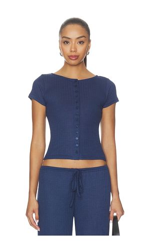 Romee Button Up Tee in . Size L. Also in M, S, XL, XS - ALL THE WAYS - Modalova