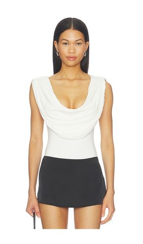 X Blake Evin Rian Drape Bodysuit in . Taglia L. Also in M, S - ALL THE WAYS - Modalova