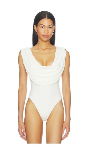 X Blake Evin Rian Drape Bodysuit in . Size L. Also in M, S - ALL THE WAYS - Modalova