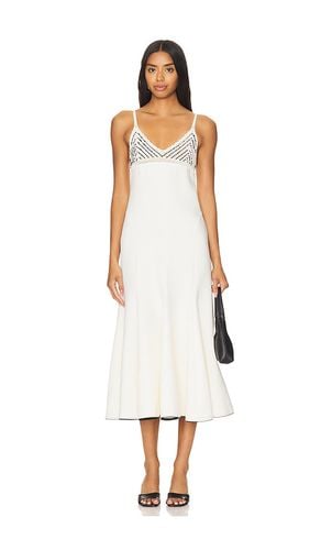 Devi Midi Dress in Ivory. - size L (also in M, S, XS) - Anna October - Modalova