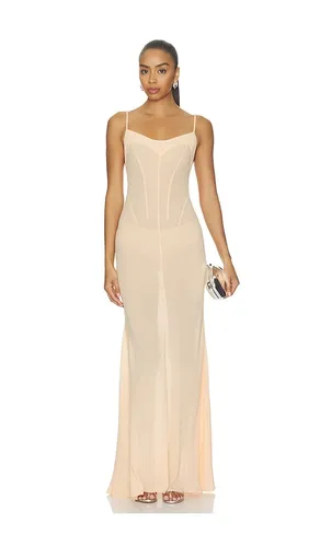 Janet Slip Dress With Draped Bust in . - size L (also in M, S, XS) - Anna October - Modalova
