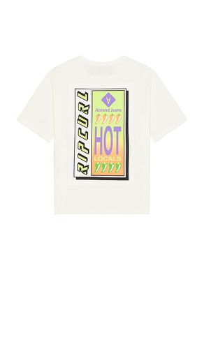 X Rip Curl Hot Locals Tee in White. - size L (also in M, S, XL/1X) - Abrand - Modalova