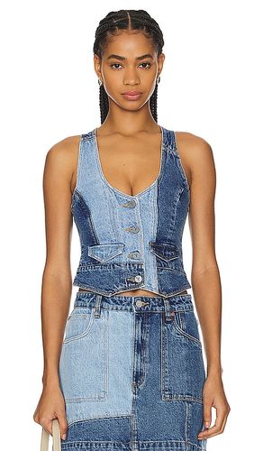 Denim Vest in Denim-Medium. - size S (also in XS, XXS) - Abrand - Modalova