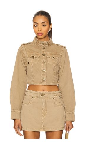 Utility Jacket in Tan. - size M (also in S, XS) - Abrand - Modalova