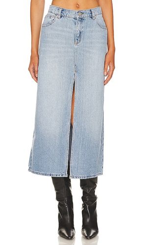 Sylvie Midi Skirt in Denim-Light. - size 28 (also in 29, 30, 31) - Abrand - Modalova