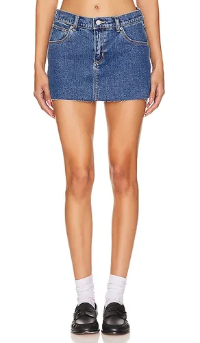 A 99 Low Skirt in Denim-Medium. - size 23 (also in 29, 30, 33, 34) - Abrand - Modalova