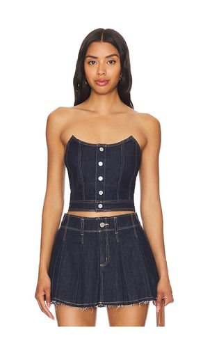 Angel Bustier in Denim-Dark. - size L (also in XS, XXS) - Abrand - Modalova