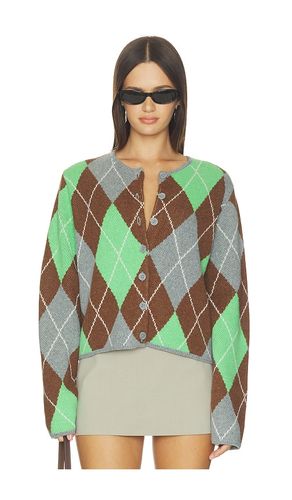 STRICKJACKE AUS MERINOWOLLE MIT ARGYLE-MUSTER AGGIE in . Größe L. Also in M, S, XL, XS - ALIGNE - Modalova