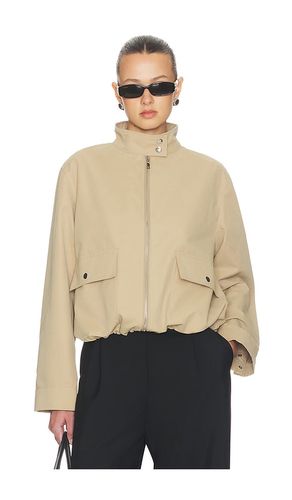 Brody Bomber Jacket in Beige. - size L (also in M, S, XS) - ALIGNE - Modalova