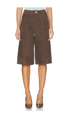 Arden Suede Culotte in . Size 2. Also in 4 - ALIGNE - Modalova