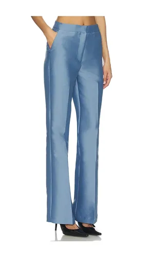 Figaro Satin Trouser in Heather in . Size 0. Also in 2, 4, 8 - ALIGNE - Modalova