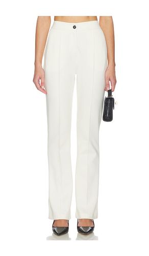 Justin Pintuck Jersey Trouser in White. - size 4 (also in 0, 2, 6, 8) - ALIGNE - Modalova