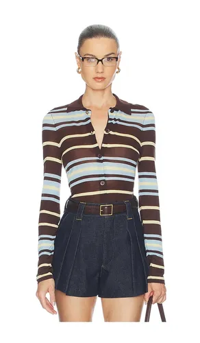 Sue-ellen Sheet Knitted Shirt in Brown. - size 4 (also in 8) - ALIGNE - Modalova