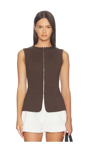 Miguel Zip Ponte Top in . Size 0. Also in 2, 8, 10 - ALIGNE - Modalova