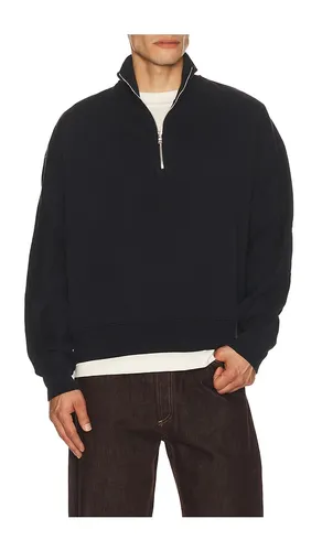Idris Quarter Zip in Black. - size S (also in M, L, XL/1X) - AGOLDE - Modalova