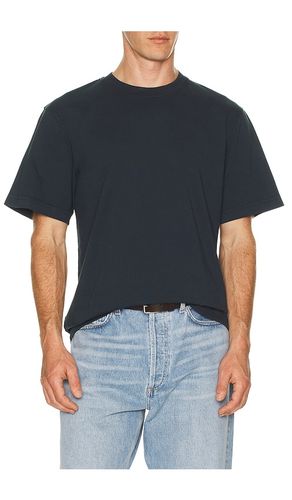 Asha Mock Neck Tee in Blue. - size M (also in XL/1X) - AGOLDE - Modalova