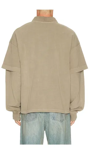 Curren Double Sleeve Polo in . Size XL/1X. Also in L - AGOLDE - Modalova