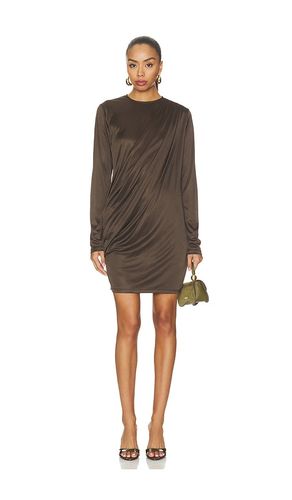 Robyn Dress in Metallic , brown. - size L (also in M, S, XL, XS) - AGOLDE - Modalova
