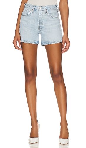 Short largo parker en color denim claro talla 23 en - Denim-Light. Talla 23 (también en 24, 28, 29, 30, 31, 32, 33, 34) - AGOLDE - Modalova