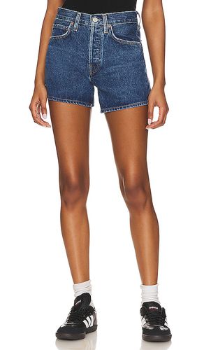 Short largo parker en color denim-dark talla 32 en - Denim-Dark. Talla 32 (también en 31, 33, 34) - AGOLDE - Modalova