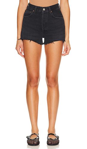 Mila Short in Black. - size 23 (also in 24, 25, 26, 27, 28, 29, 30, 31, 32, 33, 34) - AGOLDE - Modalova