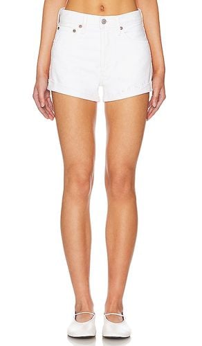 Parker Short in White. - size 23 (also in 24, 27, 28, 29, 30, 31, 32, 33, 34) - AGOLDE - Modalova