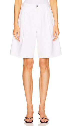 Ellis Trouser Short in White. - size 25 (also in 26, 27, 28, 31, 32, 33) - AGOLDE - Modalova