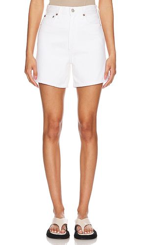 Stella Short in White. - size 23 (also in 24, 26, 27, 28, 29, 30, 31, 32, 33, 34) - AGOLDE - Modalova