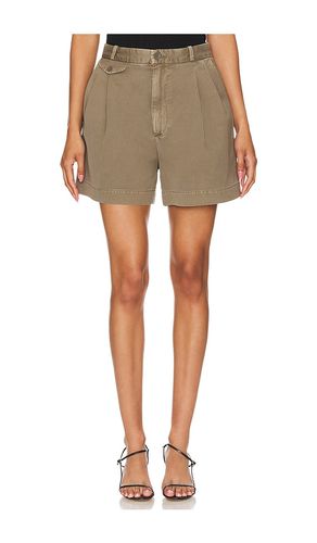 Becker short en color verde oliva talla 23 en - Olive. Talla 23 (también en 24, 28, 29) - AGOLDE - Modalova