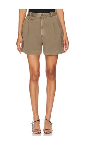 Becker short en color verde oliva talla 28 en - Olive. Talla 28 (también en 29, 30, 33) - AGOLDE - Modalova