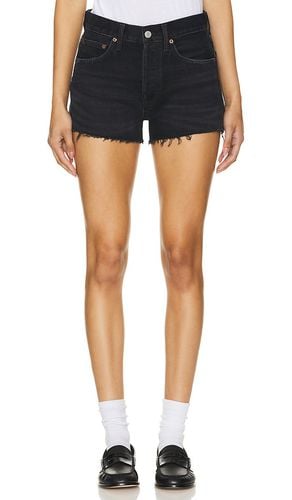 Parker Short in Black. - size 23 (also in 24, 25, 26, 27, 30, 32, 33) - AGOLDE - Modalova