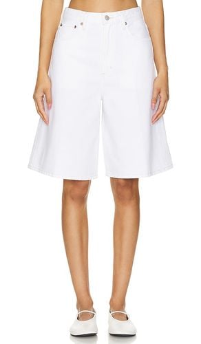 Nolan short en color blanco talla 24 en - White. Talla 24 (también en 26, 27, 28, 29, 30, 31) - AGOLDE - Modalova