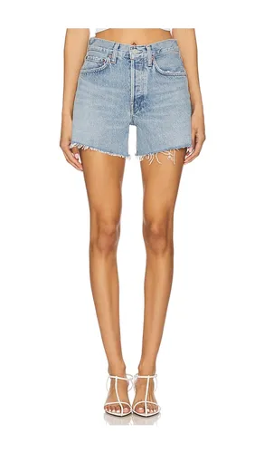 Parker long short in color blue size 23 (also in 24, 25, 26, 27, 29, 30, 31, 32, 33) - AGOLDE - Modalova