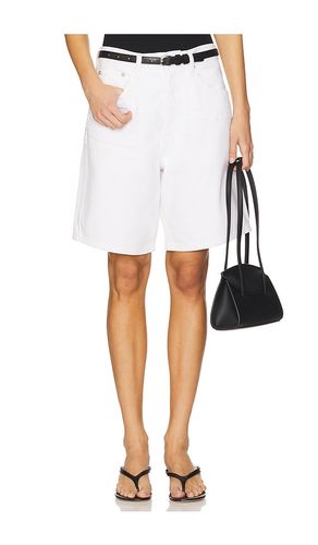 Indra Short in White. - size 24 (also in 25, 26, 27, 28, 29, 30, 31, 32, 33, 34) - AGOLDE - Modalova