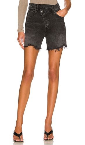 Criss Cross Short in Black. - size 33 (also in 34) - AGOLDE - Modalova