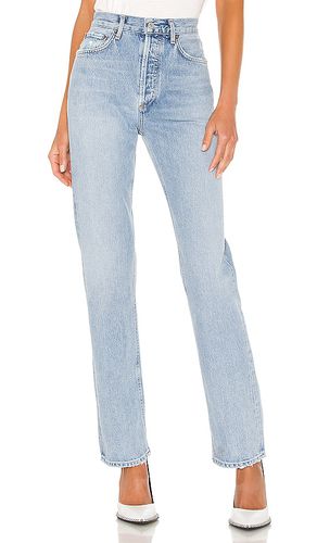 Lana Straight in Denim-Light. - size 23 (also in 24, 25, 26, 27, 28, 29, 30, 31, 32, 33, 34) - AGOLDE - Modalova