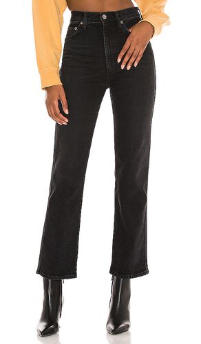 Pinch Waist High Rise Kick Flare in Black. - size 23 (also in 24, 25, 26, 27, 28, 29, 30, 31, 32, 33, 34) - AGOLDE - Modalova