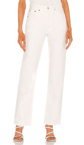 Lana Straight in White. - size 23 (also in 31, 32, 33, 34) - AGOLDE - Modalova