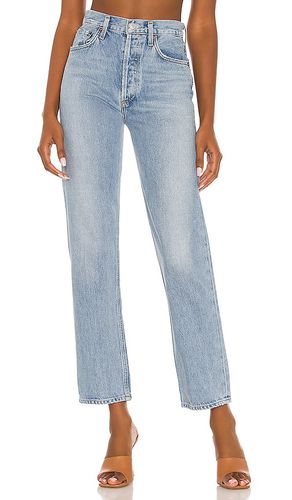 Jean de cintura ceñida de los años 90 en color denim claro talla 23 en - Denim-Light. Talla 23 (también en 24, 25, 26, 29, 33) - AGOLDE - Modalova