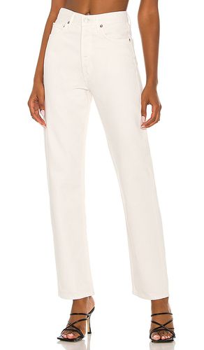 Jean de cintura ceñida de los años 90 en color blanco talla 31 en - White. Talla 31 (también en 32, 33, 34) - AGOLDE - Modalova