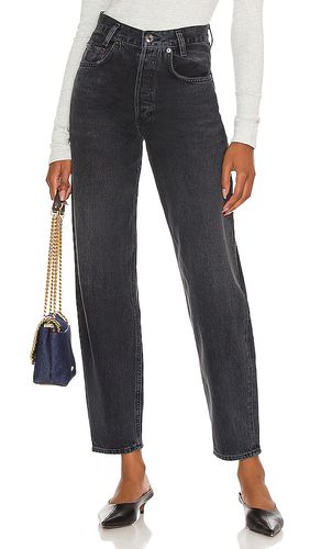 High rise tapered baggy jean en color negro talla 23 en - Black. Talla 23 (también en 24, 25, 26) - AGOLDE - Modalova