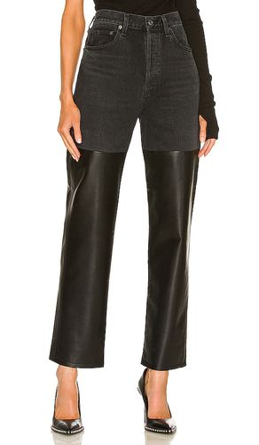 Pieced 90's pinch waist jean en color negro talla 23 en & - Black. Talla 23 (también en 24, 25, 27) - AGOLDE - Modalova