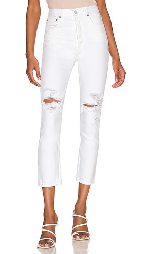 Riley high rise straight crop en color talla 32 en - White. Talla 32 (también en 33, 34) - AGOLDE - Modalova