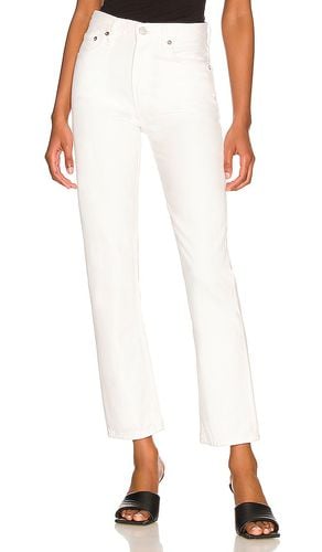 Mia Mid Rise Straight in White. - size 32 (also in 33, 34) - AGOLDE - Modalova