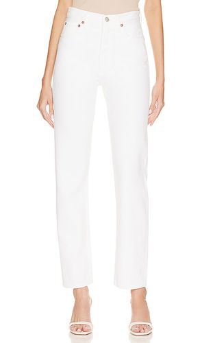 Jeans a la cintura 90s en color blanco talla 23 en - White. Talla 23 (también en 24, 25, 26, 27, 28, 29, 30, 31, 32, 33, 34) - AGOLDE - Modalova